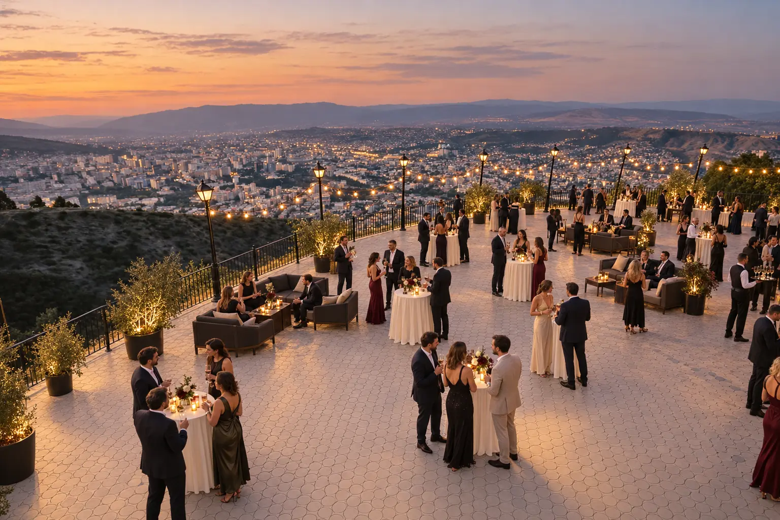 Terrace at Mtatsminda Hall